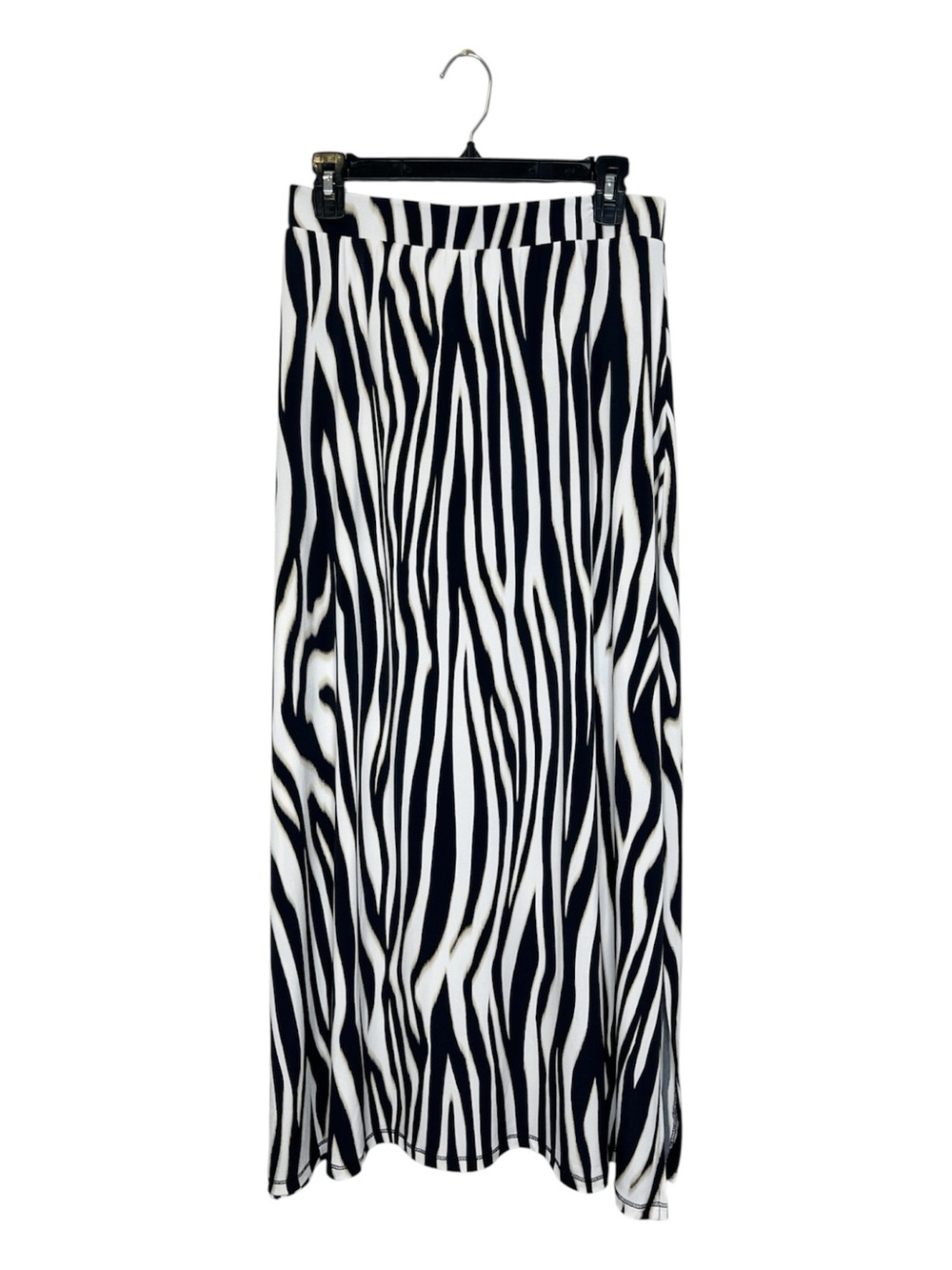 East 5th Pull On Long Zebra Skirt size Petite Medium
